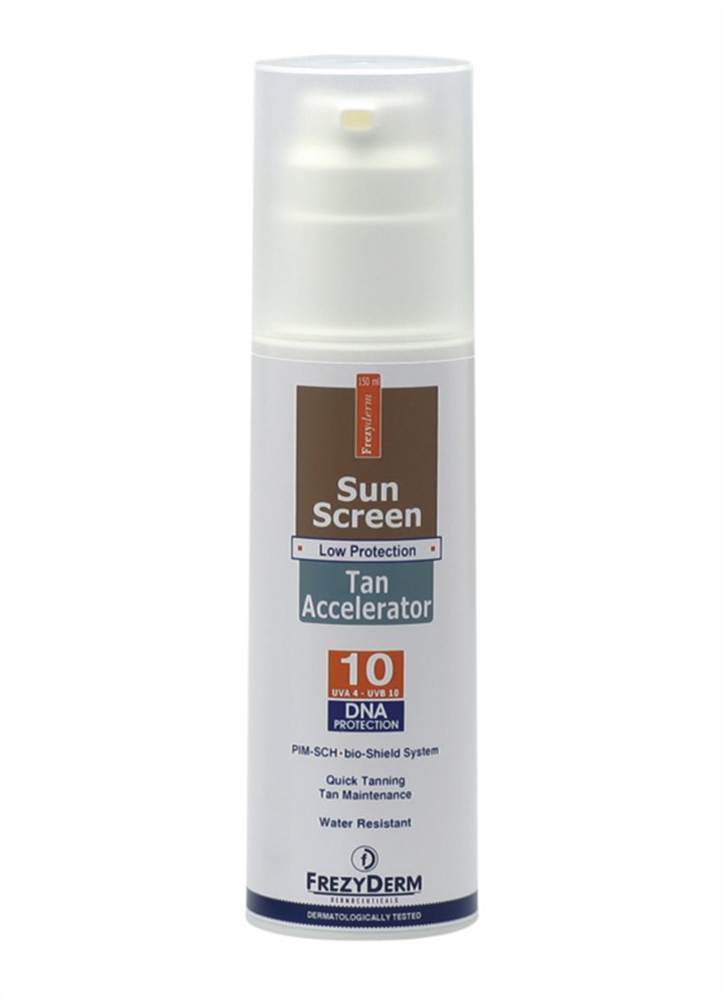 SUN SCREEN TAN ACCELERATOR SPF 10 FREZYDERM